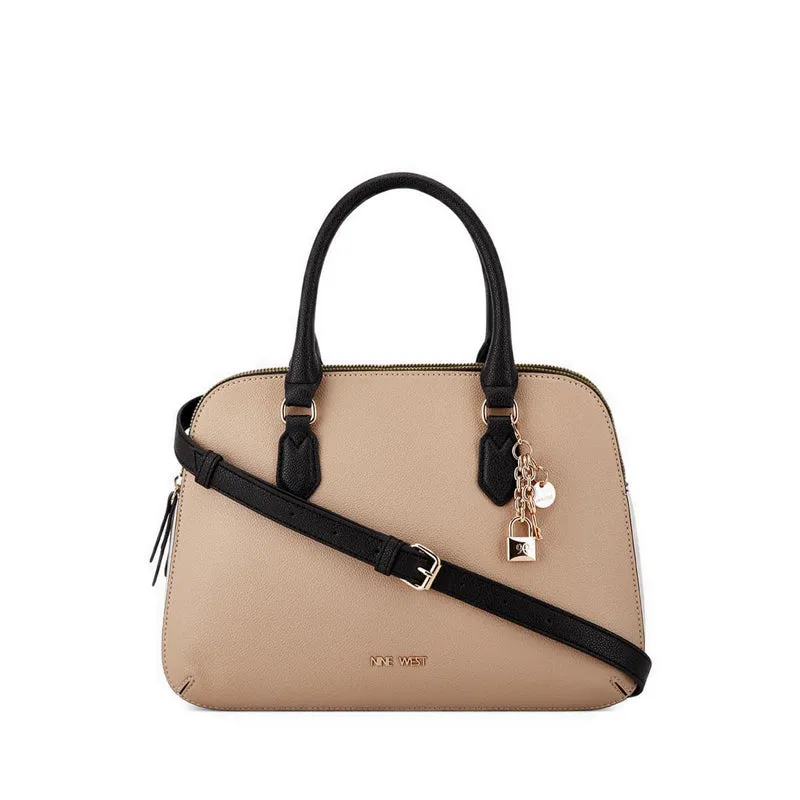 Tas wanita Cibrina Dome Satchel Khaki eksklusif koleksi terbaru dari Joy368
