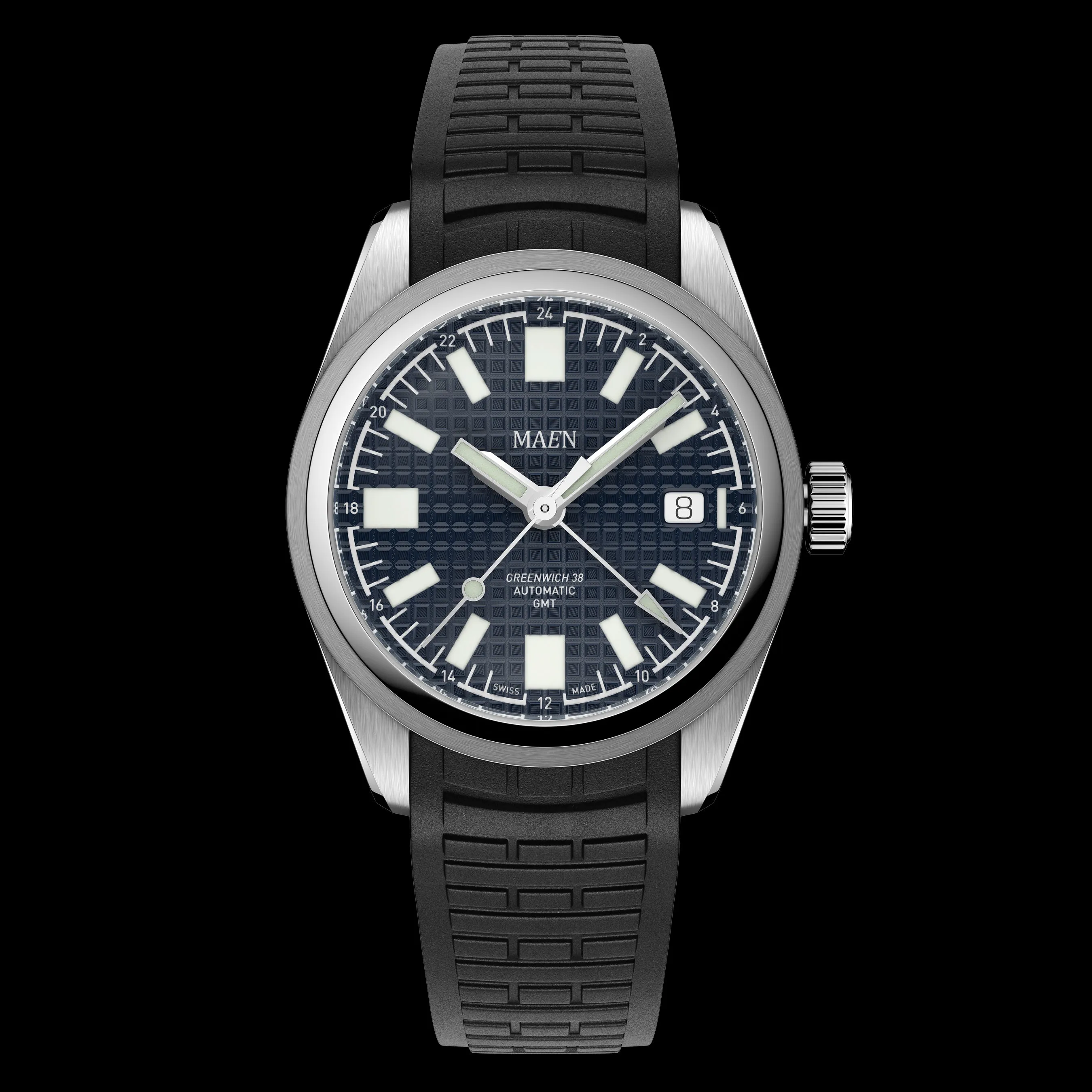 Greenwich 38 GMT MGG.02 Jam Tangan Mewah Pria