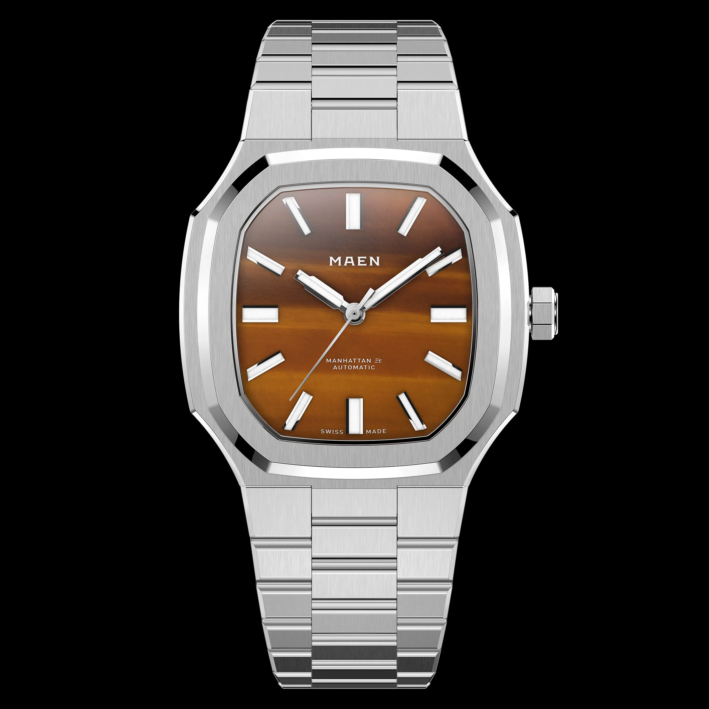 Jam tangan Manhattan 37 Kun Edition mewah dari Joy368 dengan desain bezel segi delapan