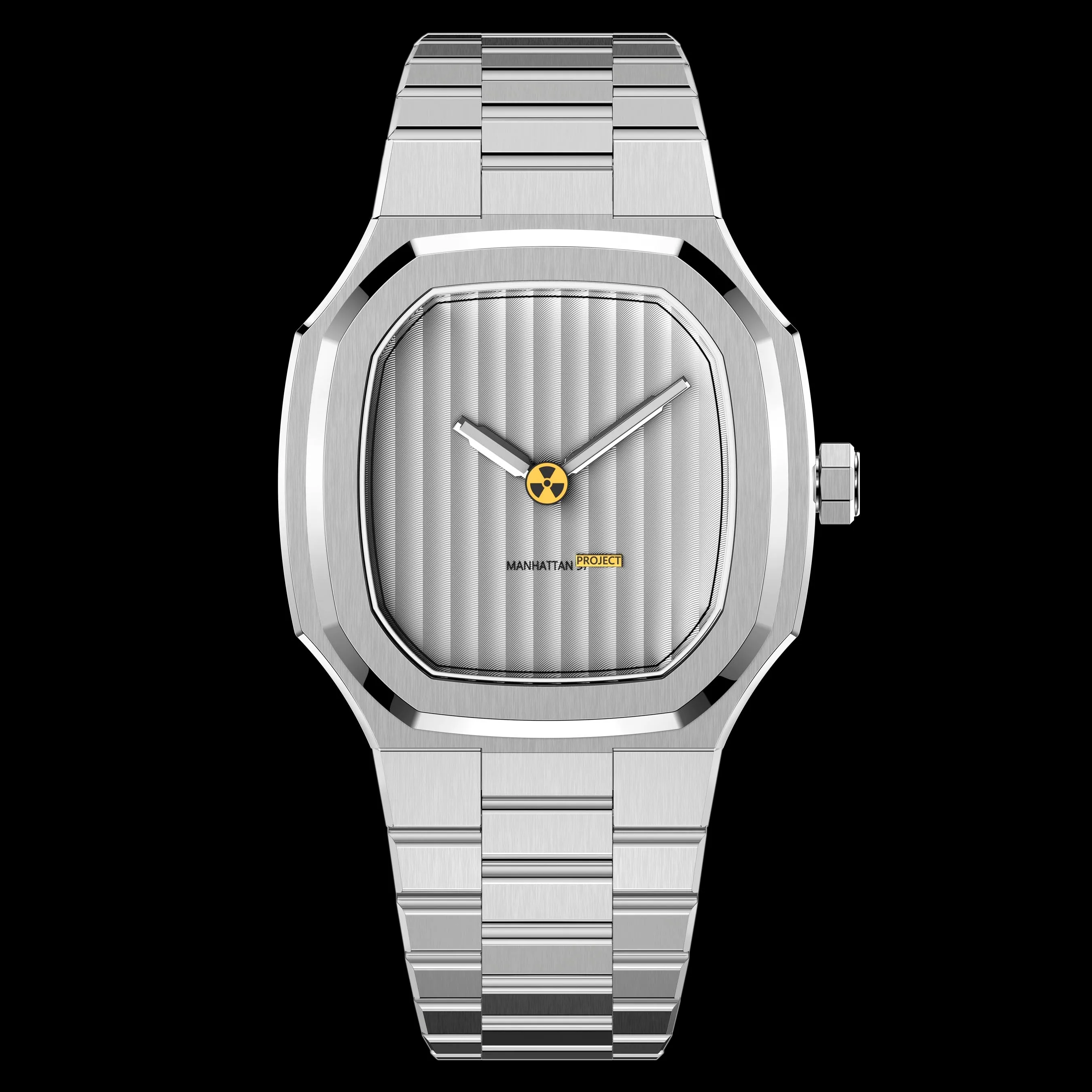 Jam tangan mewah Manhattan 37 MSS.02 dengan casing baja tahan karat dari Joy368