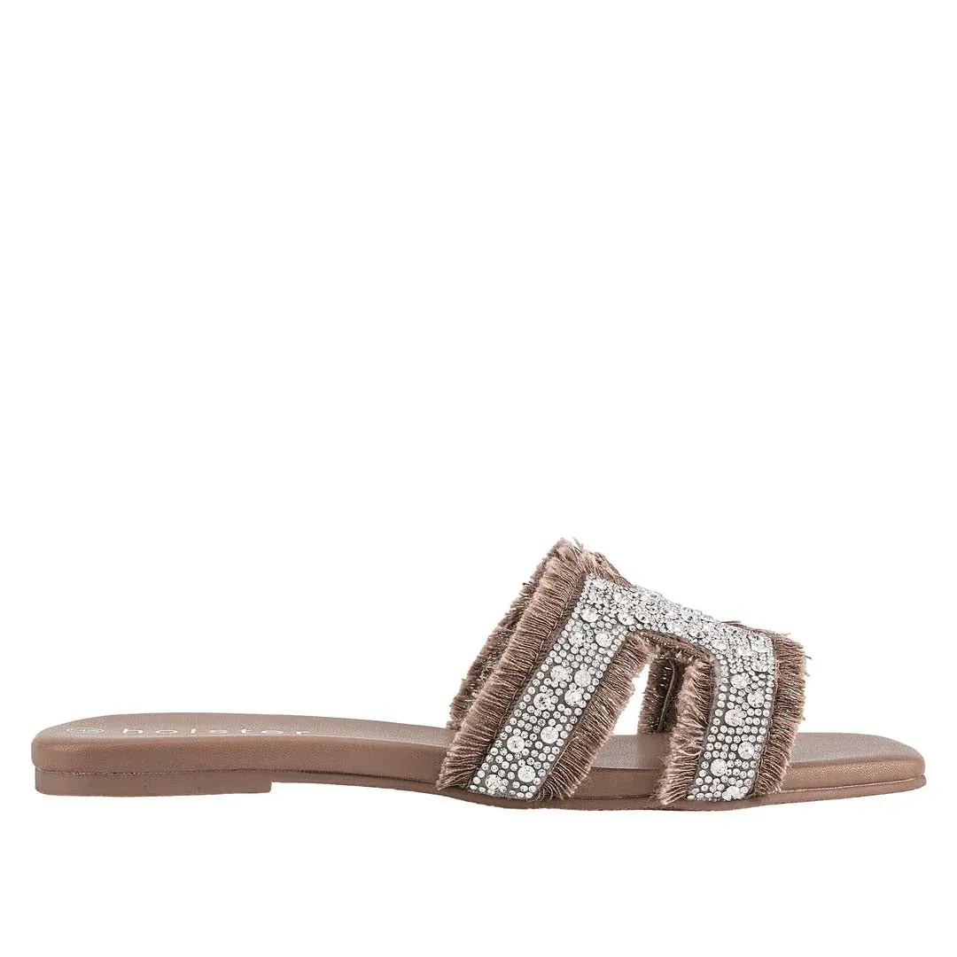 Tips memilih sandal glamour beraksen permata yang nyaman untuk liburan pesisir