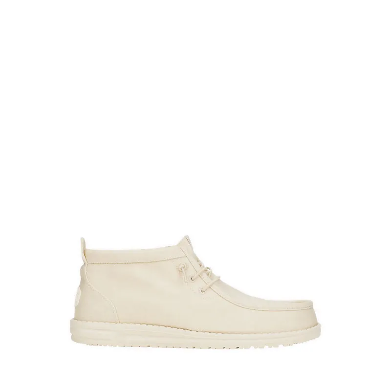 Sepatu Wally Mid Stretch Canvas Bone White original dari Joy368