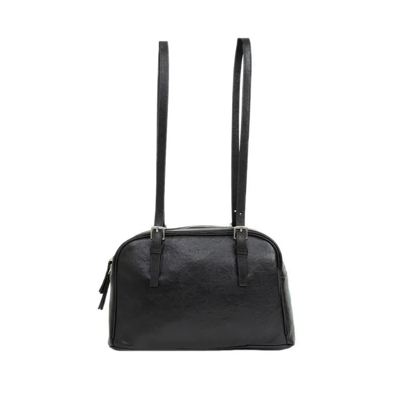 Tas bahu wanita warna hitam model 9093A dari koleksi Joy368