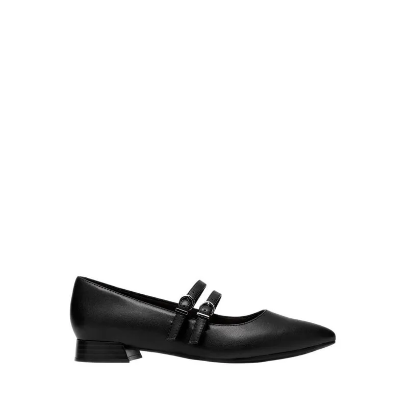Sepatu Flats Clarks Womens Natalyn Jane Black koleksi eksklusif dari Joy368
